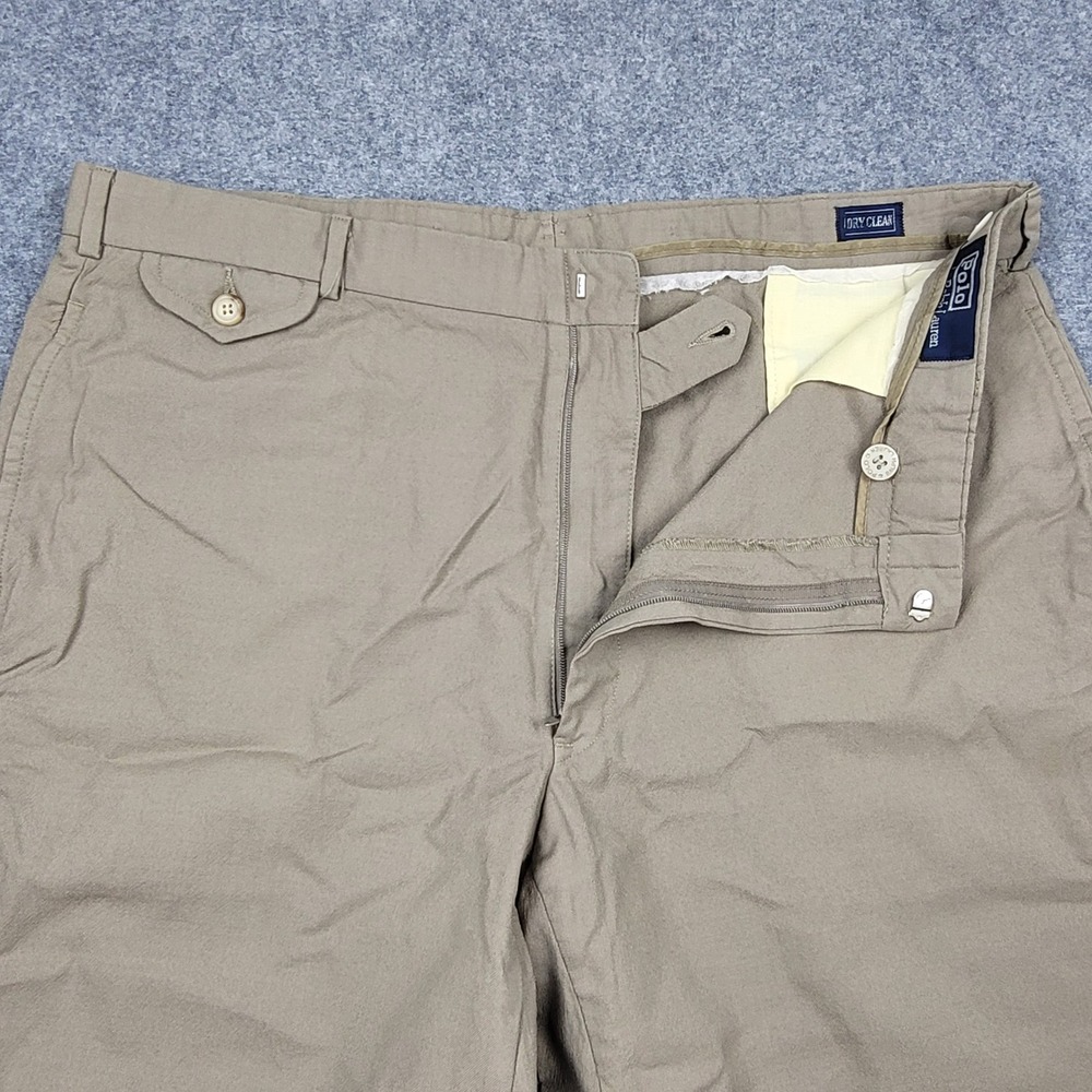 Polo Ralph Lauren Dress Pants Mens 40x29 Tan Khaki Coin Pocket Trousers - Picture 3 of 11